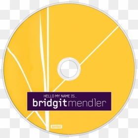 Bridgit Mendler Hello My Name Is Cd Disc Image - Bridgit Mendler Hello My Name Is Cd Label, HD Png Download - hello my name is png