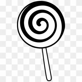 Colouring Pages Of Lollipop, HD Png Download - white swirl png
