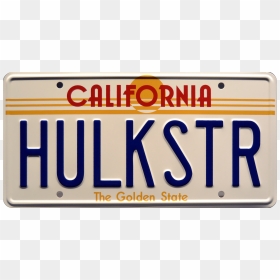 License Plate, HD Png Download - hulk hogan png