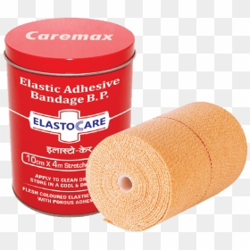 Elastocare Elastic Adhesive Bandage B - Elastic Adhesive Bandage Bp, HD Png Download - bandage png
