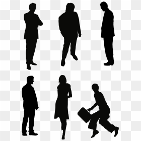Silhouette Svgs Scrappystickyinkymess - People Looking Down Silhouette Png, Transparent Png - people looking png