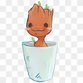 Spaceship Clipart Guardians The Galaxy - Fan Art Baby Groot, HD Png Download - guardians of the galaxy png