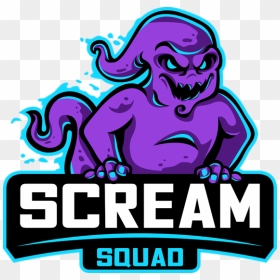 Scream Squad Logo Clipart , Png Download - Scream Squad, Transparent Png - scream png