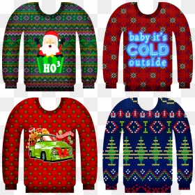 Ugly Holiday Sweater Clipart, HD Png Download - sweater png
