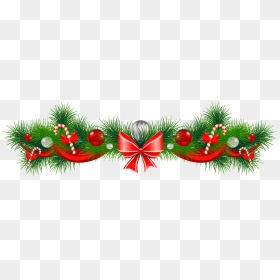 Christmas Background Hd Png, Transparent Png - christmas garland png