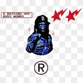 Bape 16 Bit, HD Png Download - bape png