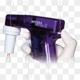 Transparent Hand Holding Gun Png - Pipetboy Parts, Png Download - hand holding gun png