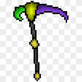 Jester"s Scythe , Png Download - Pixel Art Master Sword, Transparent Png - scythe png