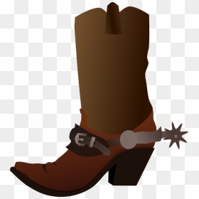 Cowboy Boot Shoe Transparent Png - Cowboy Boot Clipart Png, Png Download - boots png
