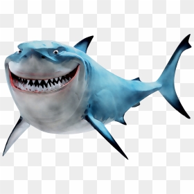Bruce Great White Shark Portable Network Graphics Finding - Bruce Finding Nemo Png, Transparent Png - nemo png