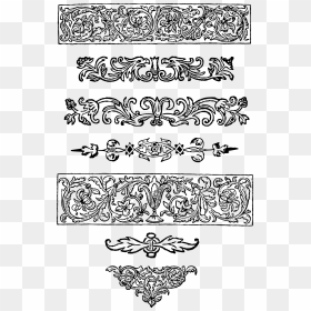 Ornaments Drawing Boarder, HD Png Download - grunge frame png