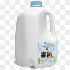 Milk Png Images Free Download, Milk Jar Png, Milk Carton - Organic Valley 1 Percent Milk, Transparent Png - milk carton png