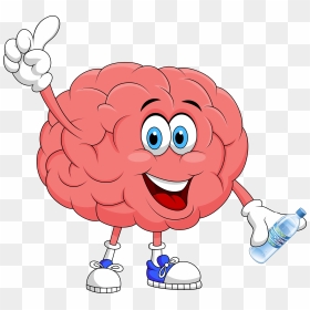 Brain Clipart Smart Brain - Smart Brain Clipart Transparent, HD Png Download - brain clipart png