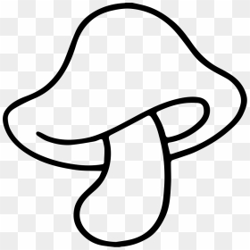 Mushrooms - Mushroom Clipart Black And White, HD Png Download - mushrooms png