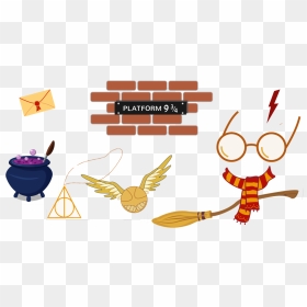 Harry Potter, HD Png Download - harry potter glasses png