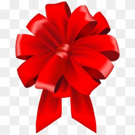 Red Bow Png Clip Art , Png Download, Transparent Png - red bow png