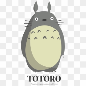 Totoro Vector Totoro , Png Download - Totoro Studio Ghibli Characters, Transparent Png - totoro png