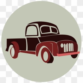 Pickup Truck Car Clip Art - Clip Art, HD Png Download - retro png