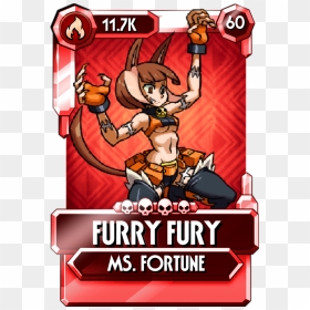 Tres Chic Valentine Skullgirls, HD Png Download - furry png