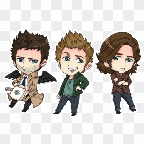 Stickers Transparent Supernatural - Supernatural Stickers, HD Png Download - supernatural png