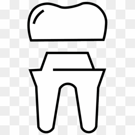Teeth-vertical - Line Art, HD Png Download - vertical line png