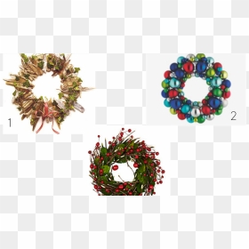 Christmas Garland Inspiration - Wreath, HD Png Download - christmas garland png