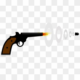 Gunshot Clip Art, HD Png Download - gun fire png