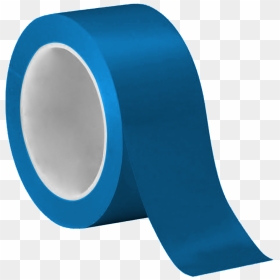 48mm X 914m Freezer Blue Tape - Blue Duct Tape Transparent, HD Png Download - police tape png