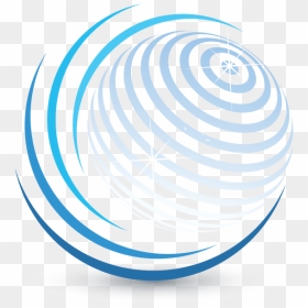 Globe Logo Design Png, Transparent Png - circle design png