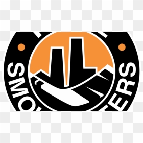 New Bchl Commissioner Visits Trail - Logo Trail Smoke Eaters, HD Png Download - smoke trail png