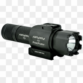 Foxfury Sideslide Picatinny Weapon Light And Flashlight - Monocular, HD Png Download - flashlight png