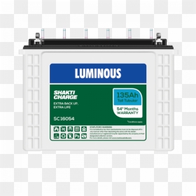 Luminous Inverter Battery, HD Png Download - battery png