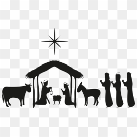 Nativity Png Picture - Jesus Merry Christmas 2020, Transparent Png - nativity silhouette png