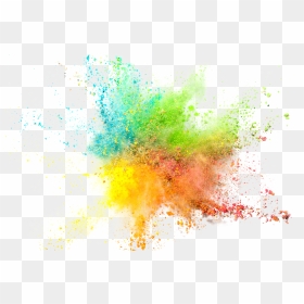 Colorful Powder Explosion, HD Png Download - explosions png