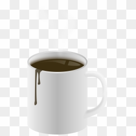 Transparent Coffee Vector Png - Coffee Cup Clip Art, Png Download - coffee steam png
