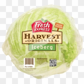 Transparent Head Of Lettuce Png - Fresh Express Salad, Png Download - lettuce png