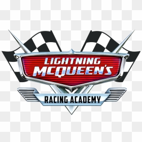 Lightning Mcqueen’s Racing Academy Coming To Disney"s - Lightning Mcqueen Racing Academy Logo, HD Png Download - lightening png