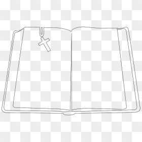 Line Art, HD Png Download - open bible png