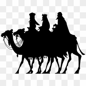 Christmas Cards Messages, HD Png Download - nativity silhouette png