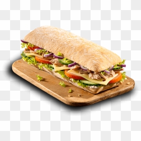 Baguette Big Tonno - Baguette En Plato Png, Transparent Png - baguette png