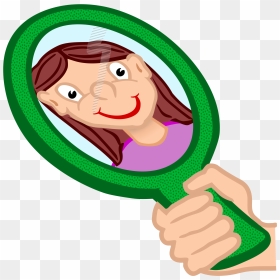 Mirror Clipart Png - Clip Art Images Of Mirror, Transparent Png - people looking png