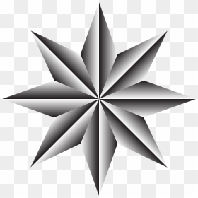 Geometric Star - Transparent Background Christmas Star Png, Png Download - geometric png