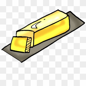 Butter Stick Clipart Outline - Butter Clipart Png, Transparent Png - butter png