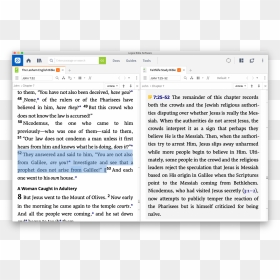 Screenshot, HD Png Download - open bible png