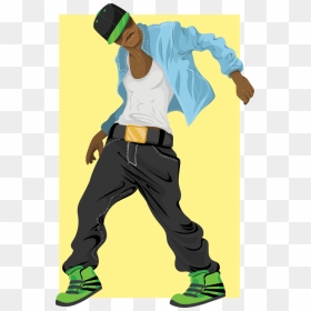 African American Cartoon Artist , Png Download - Black American Hip Hop Cartoon, Transparent Png - artist png