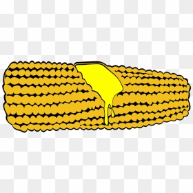 Corn On The Cob Clipart Bbq, HD Png Download - butter png