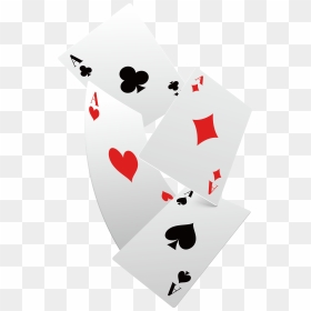 Falling Cards Png - Falling Poker Cards Png, Transparent Png - cards png