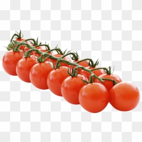 Cherry Tomatoes On The Vine, HD Png Download - tomatoes png