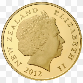 Plain Gold Coin Png - New Zealand Gold Coin, Transparent Png - gold coins png