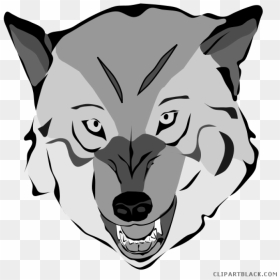 Wolf Face Clipart Wolf Face Clipart Clipartblack History - Wolf Art Free Png, Transparent Png - scary face png